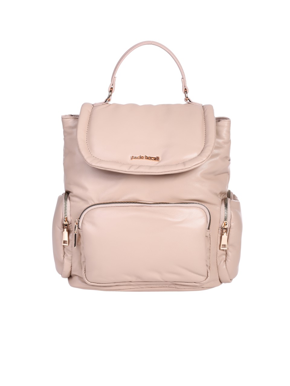 Ежедневна дамска раница в бежово 9Q-24674 beige