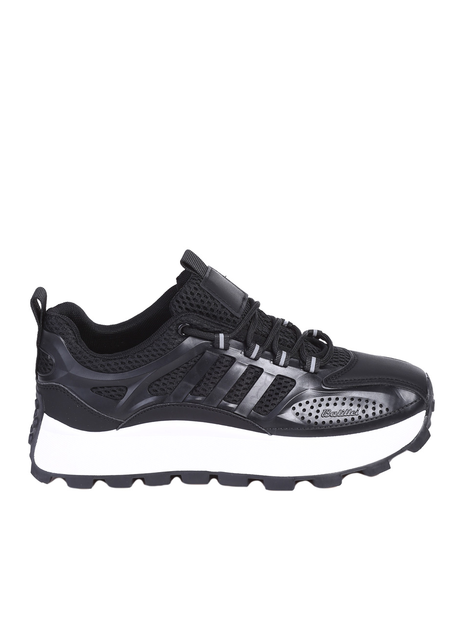 Ежедневни мъжки комфортни обувки в черно 7U-25114 black