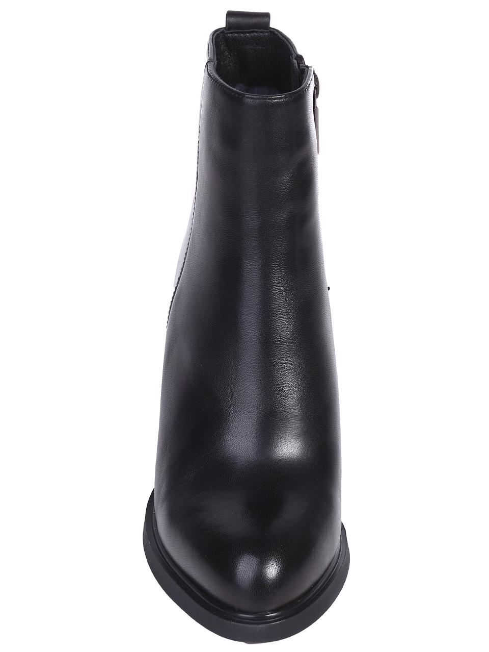 Елегантни дамски боти от естествена кожа в черно RBJJ2780M-Q201A black (J2780M-Q201A)
