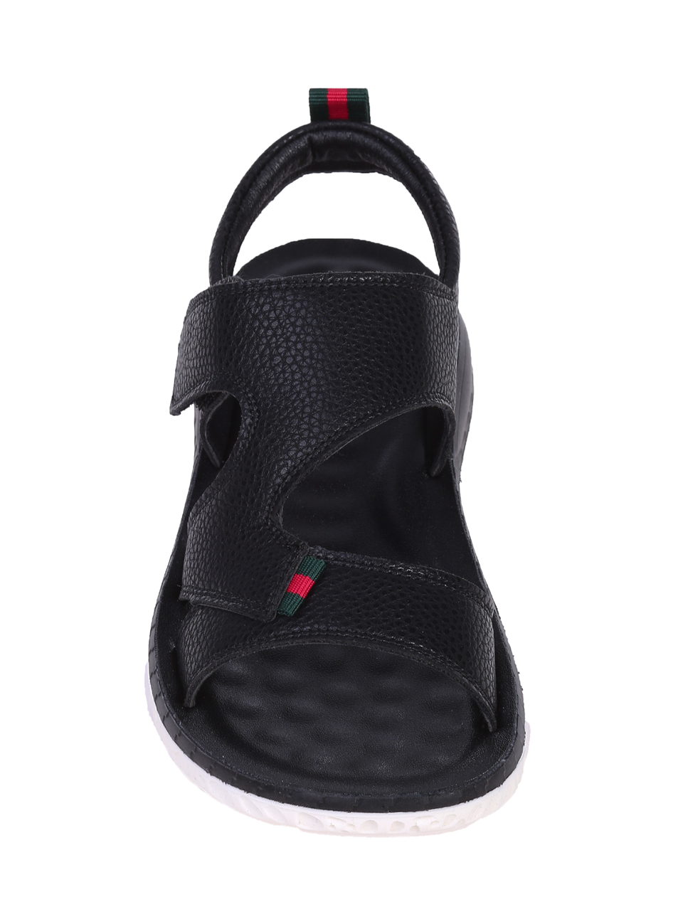 Детски сандали от естествена кожа в черно 17AF-25209 black