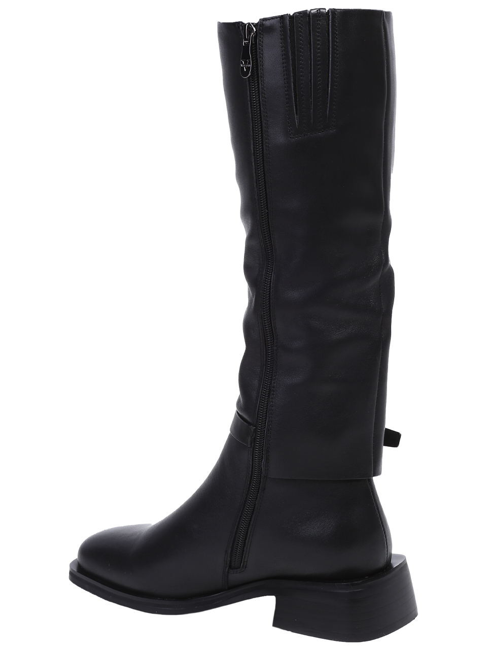 Ежедневни дамски ботуши от естествена кожа в черно W243-15-S32-N1249R black