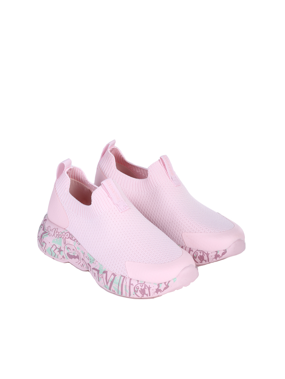 Детски комфортни обувки в розов цвят 18K-25186 pink