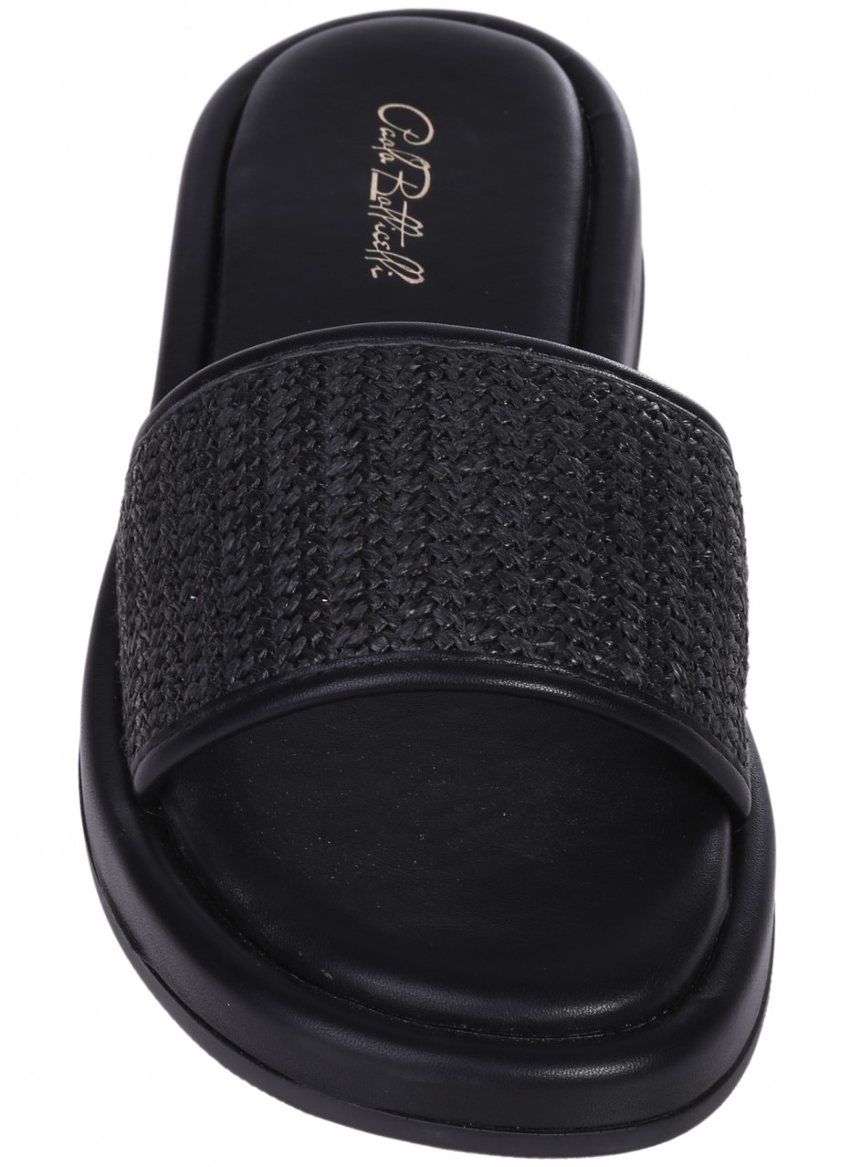 Ежедневни дамски чехли в черно 5H-25180 black