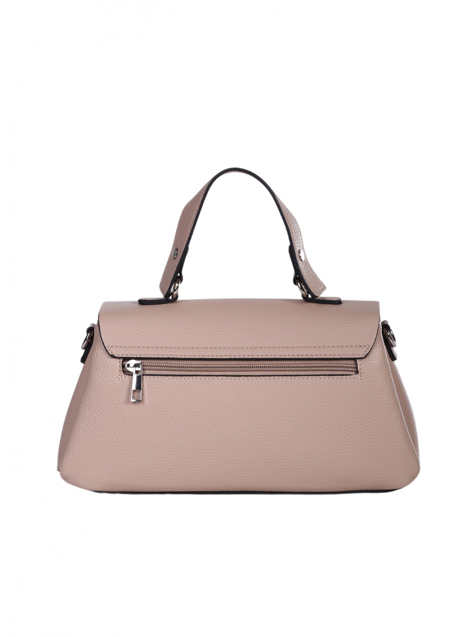 Ежедневна дамска чанта в бежов/кафяв цвят 9V-25252 beige