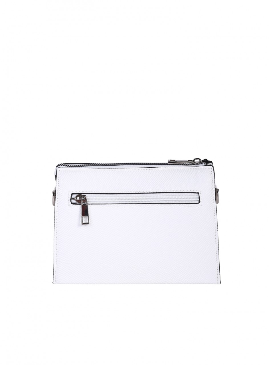 Ежедневна дамска чанта в бяло 9V-25253 white