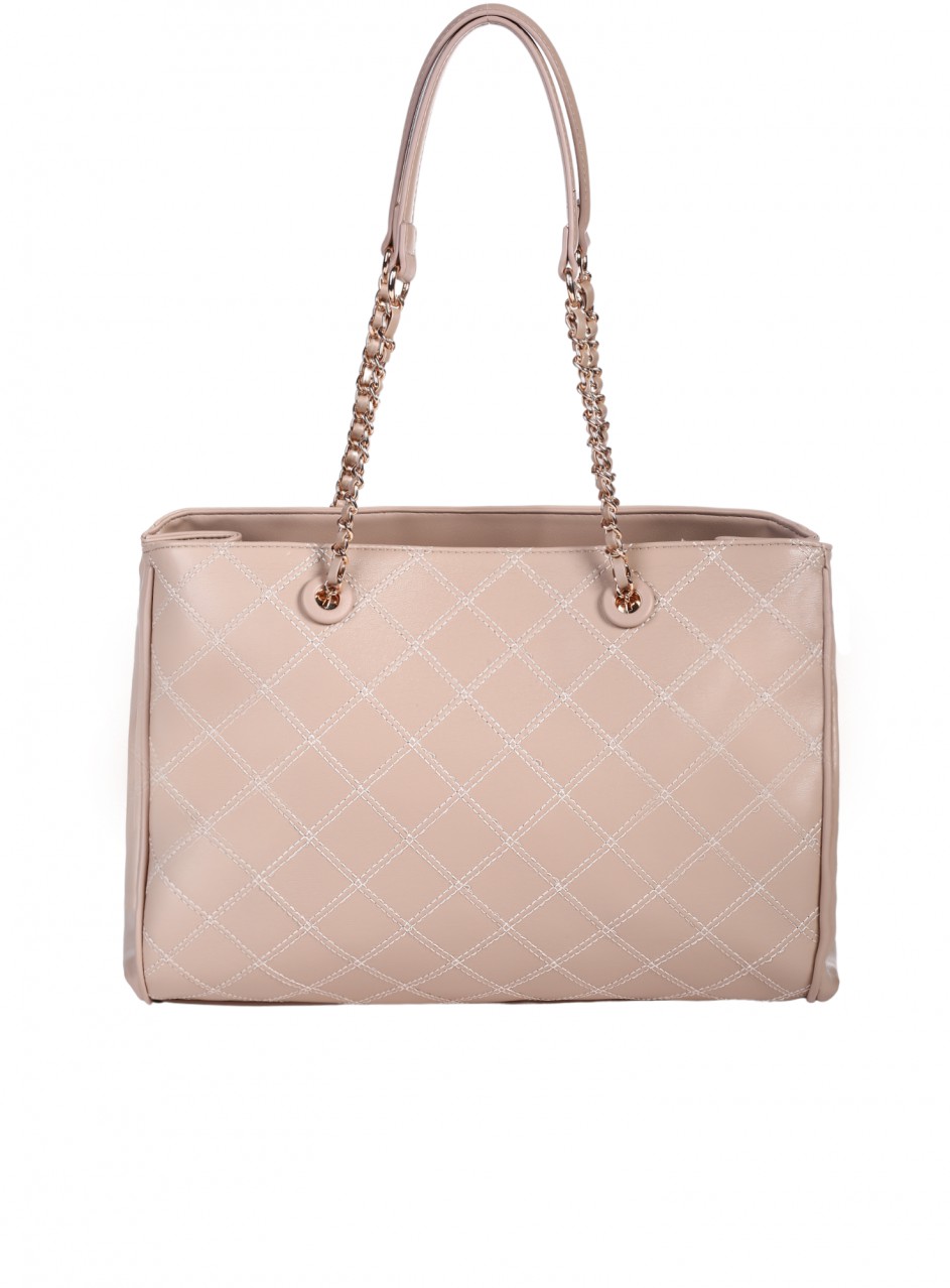 Ежедневна дамска чанта в бежово 9Q-25291 beige
