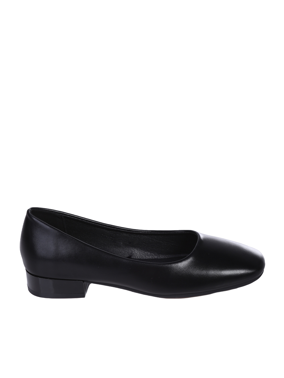 Ежедневни дамски обувки в черно  3C-25266 black pu