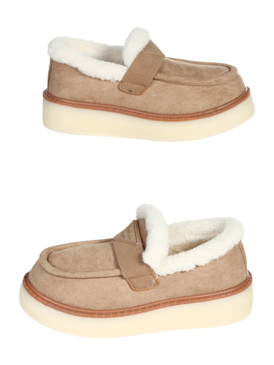 Ежедневни дамски обувки в бежово 3U-25502 beige