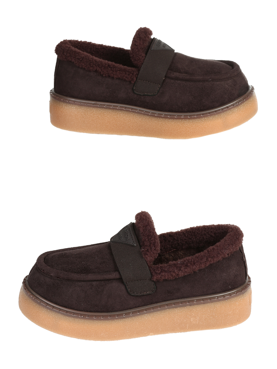 Ежедневни дамски обувки в кафяво 3U-25502 brown