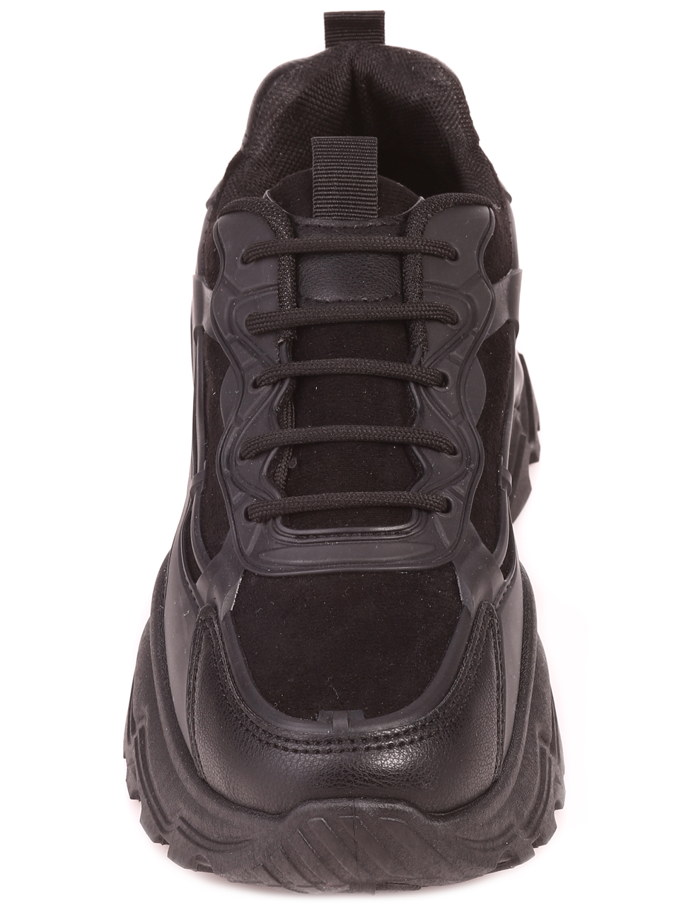 Ежедневни дамски обувки в черно 3U-25513 black (24518)
