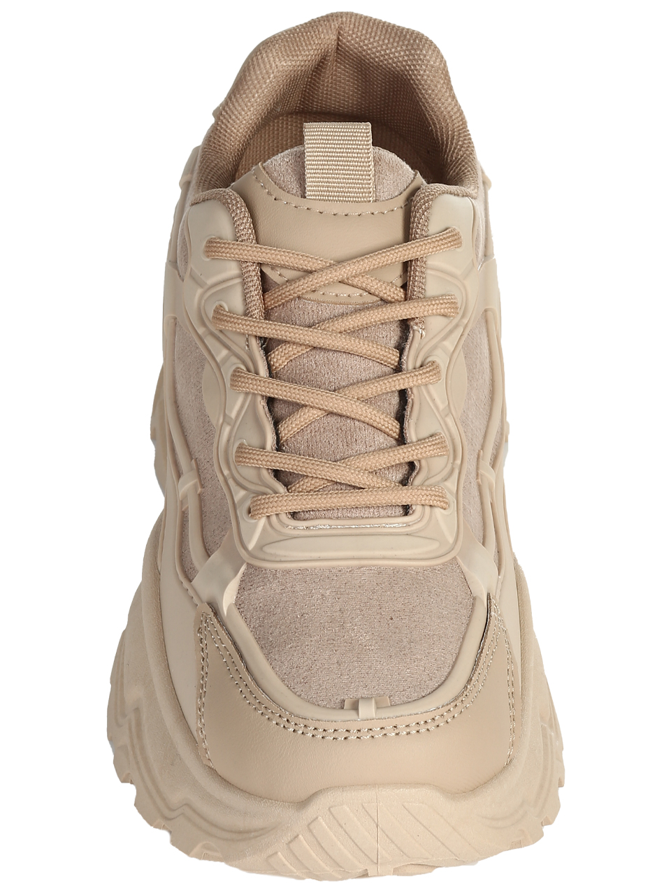 Ежедневни дамски обувки в бежово 3U-25513 beige