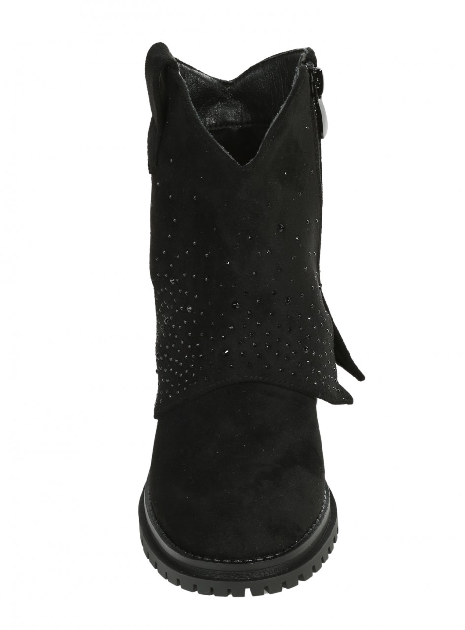 Детски боти в черно 19R-25545 black
