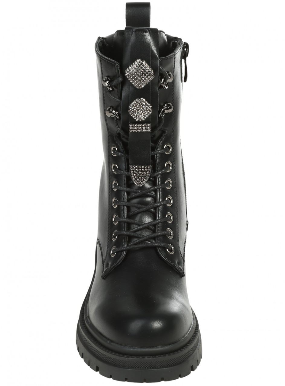 Ежедневни дамски боти в черно 2R-25560 black