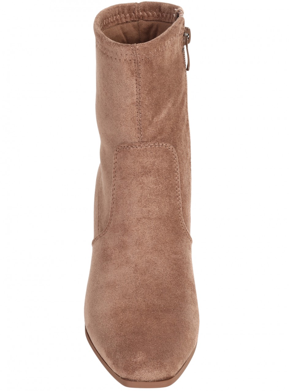 Елегантни дамски боти в бежово 2R-25562 beige