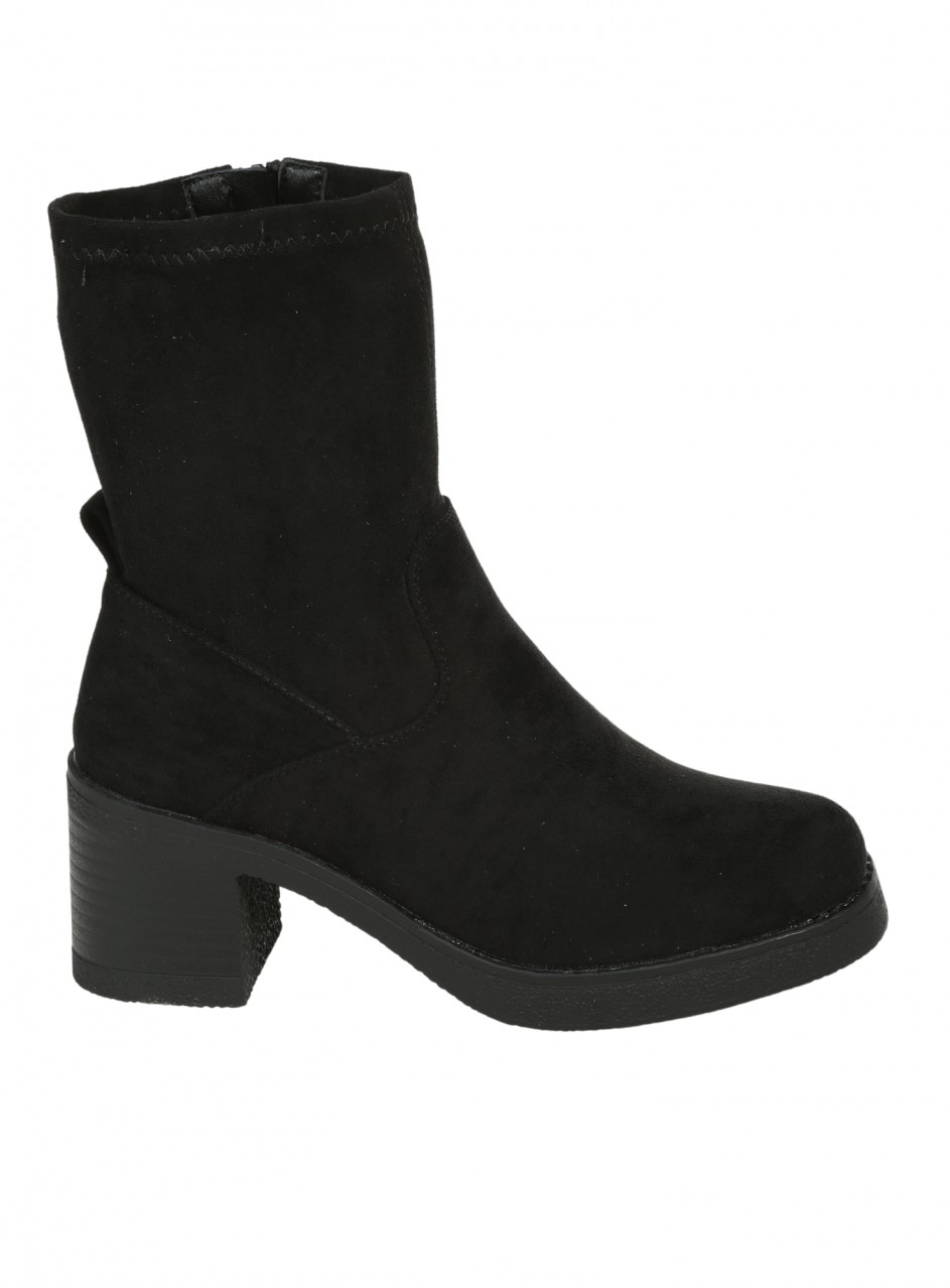 Ежедневни дамски боти в черно 2R-25564 black