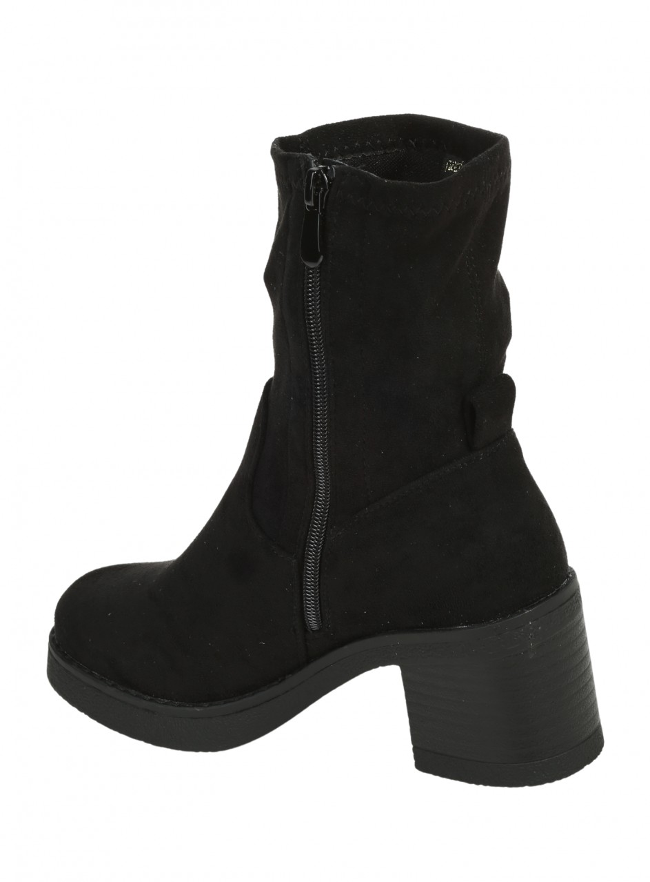 Ежедневни дамски боти в черно 2R-25564 black
