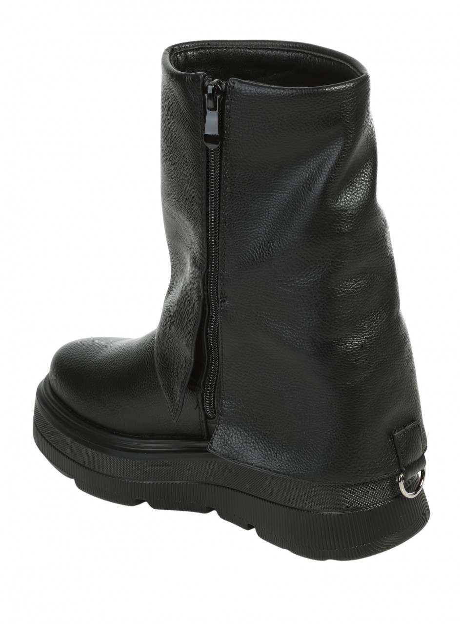 Ежедневни дамски боти в черно 2R-25568 black