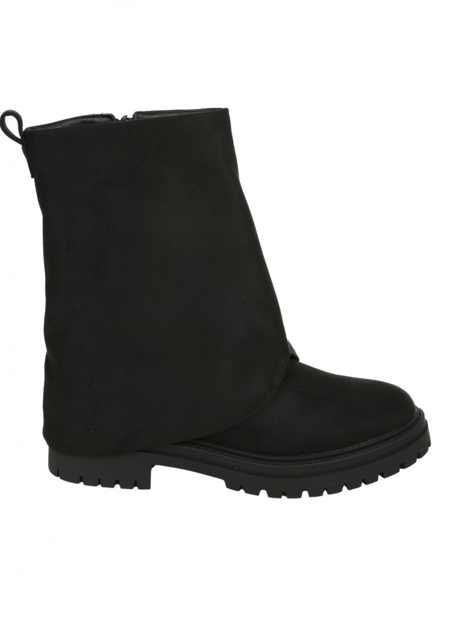 Ежедневни дамски боти в черно 2R-25571 black