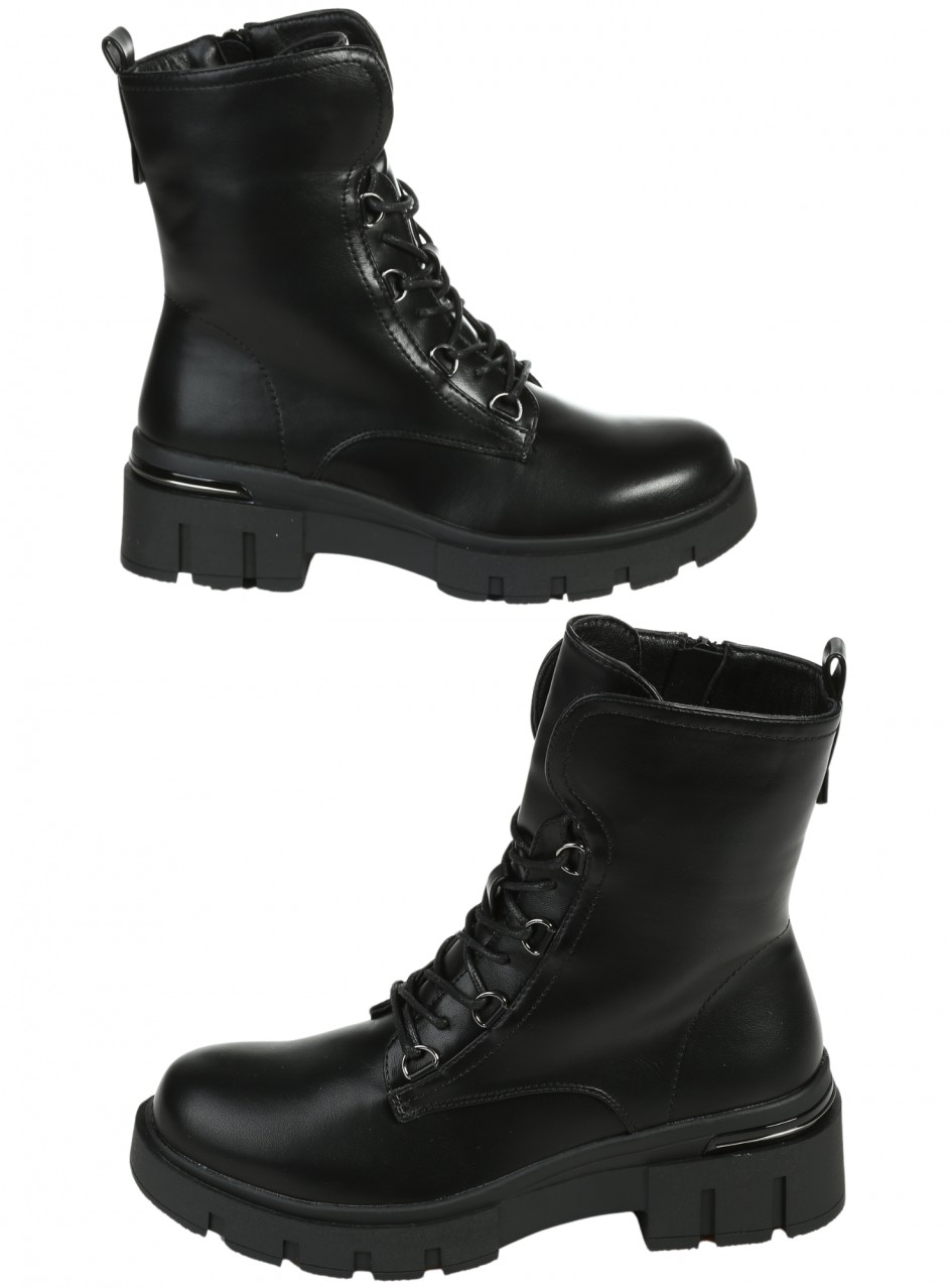 Ежедневни дамски боти в черно 2R-25572 black