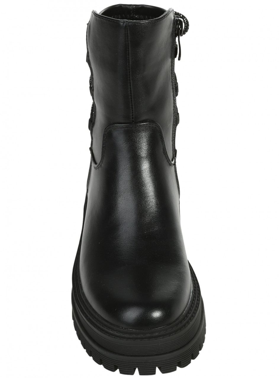 Ежедневни дамски боти в черно 2R-25573 black