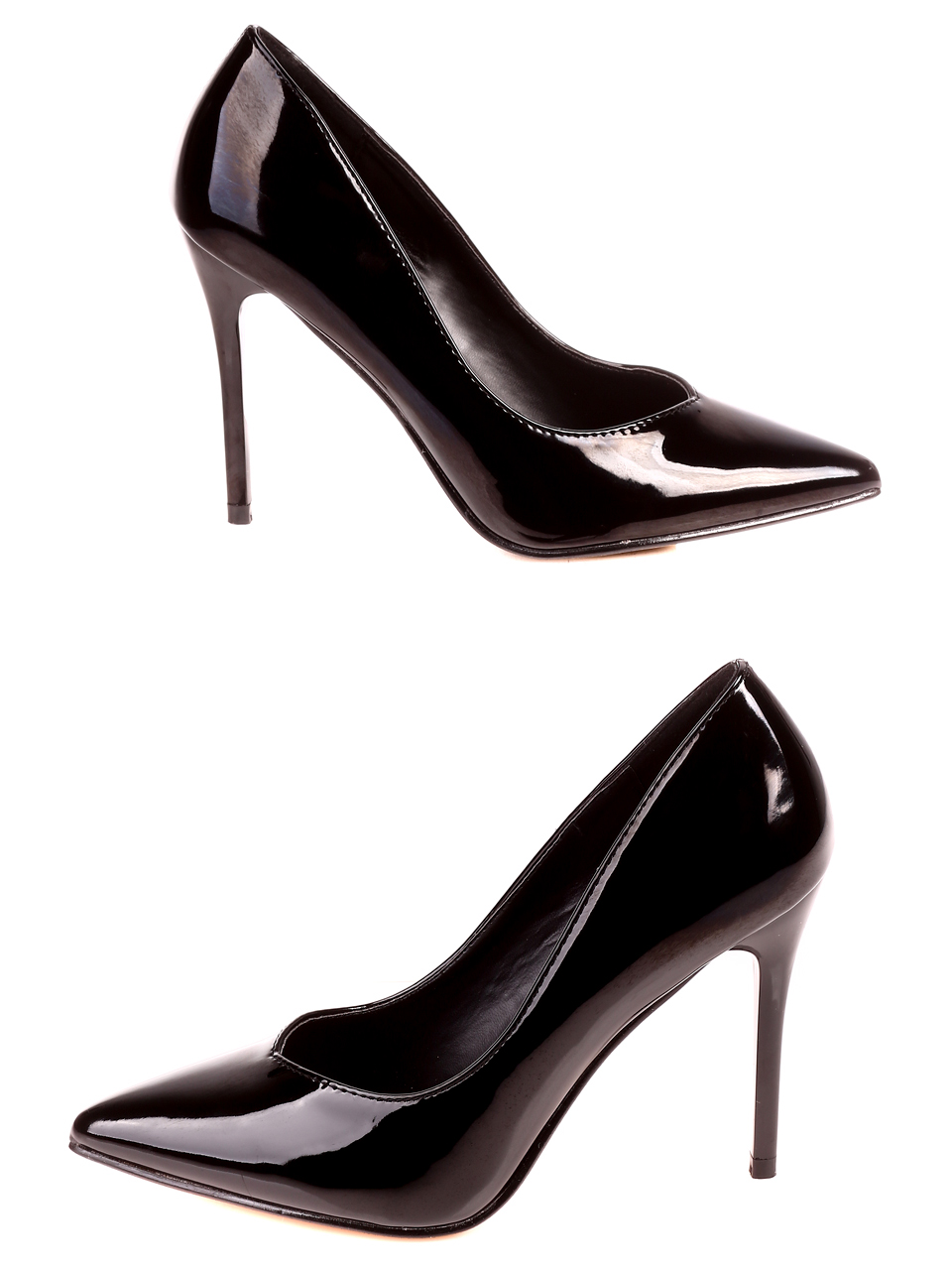 Елегантни дамски обувки в черно 3M-25586 black (24646)