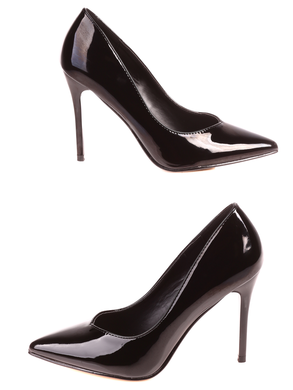 Елегантни дамски обувки в черно 3M-25586 black (24646)