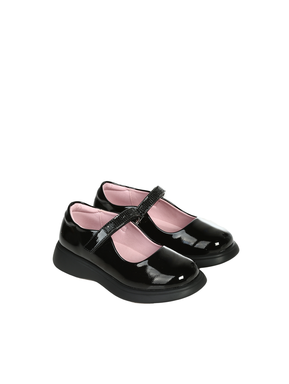 Детски обувки от лак 18P-25613 black