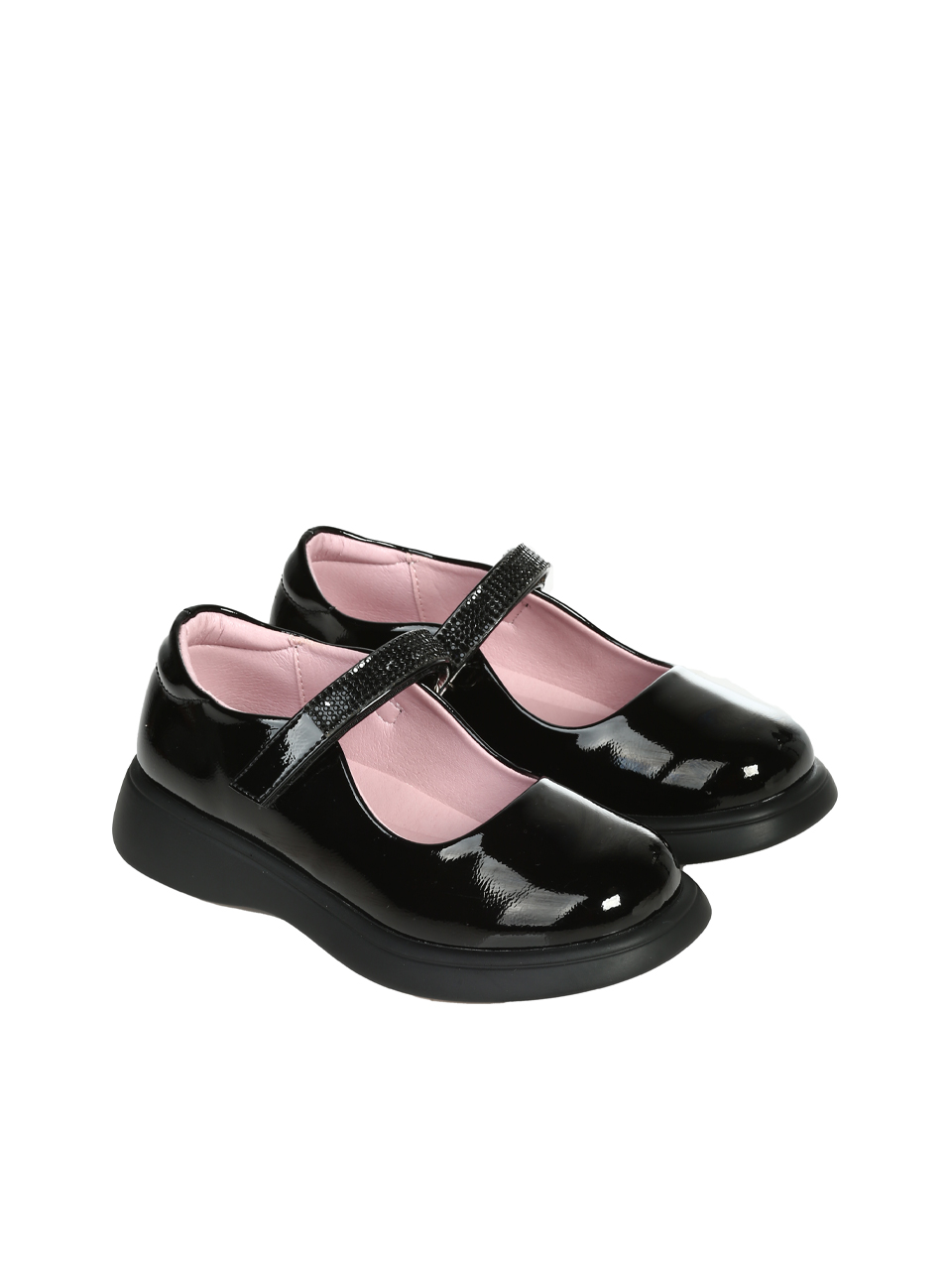 Детски обувки от лак 18P-25614 black