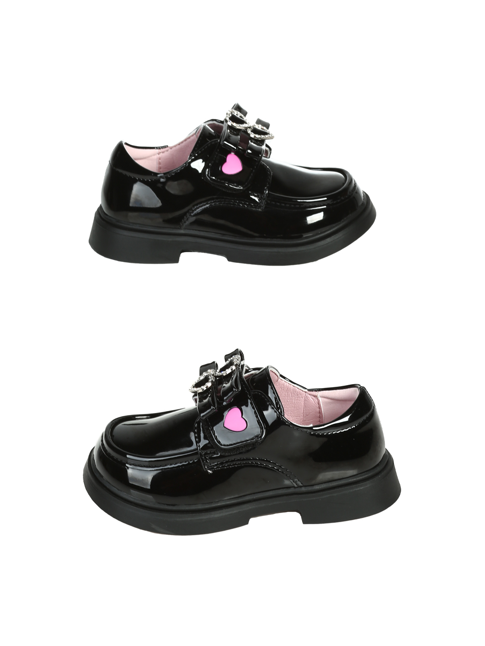 Детски обувки от лак 18P-25617 black