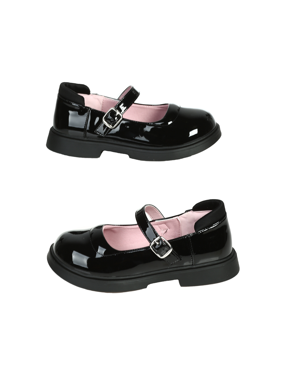 Детски обувки от лак 18P-25618 black