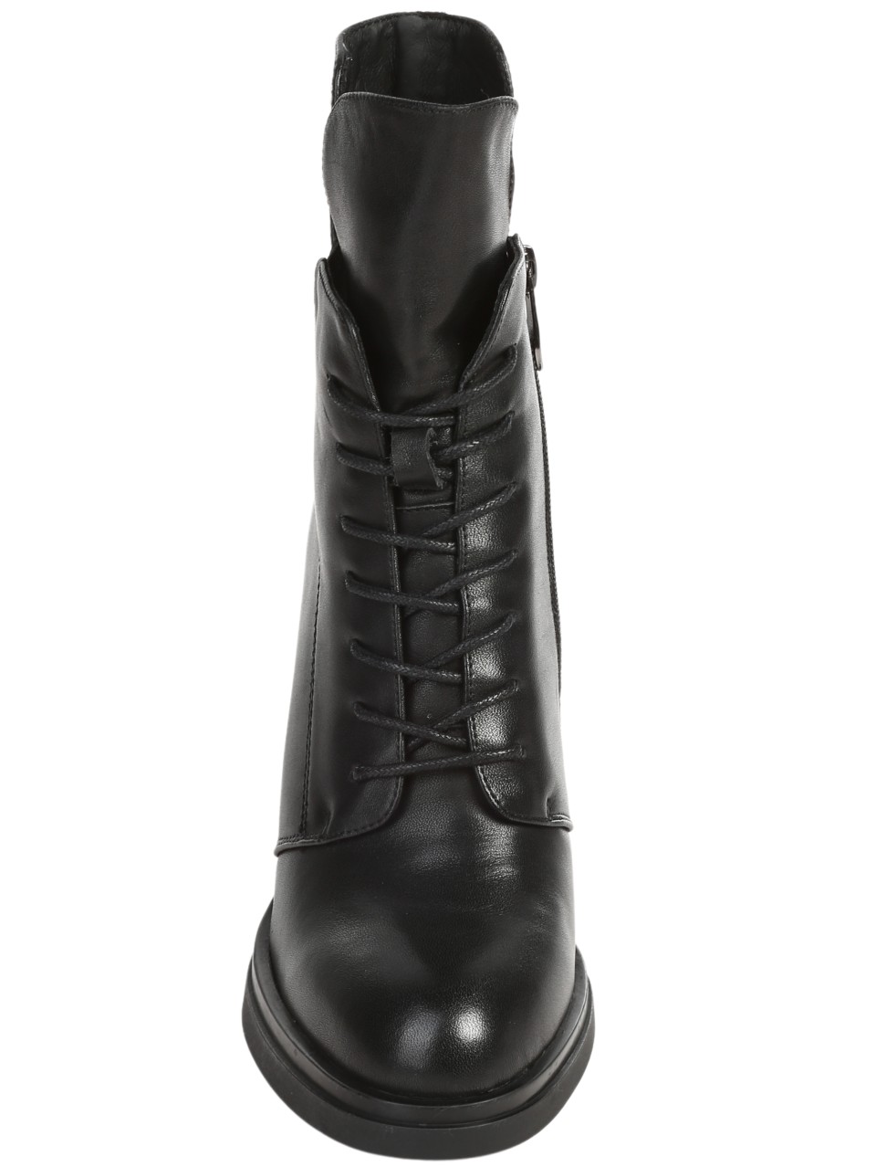 Елегантни дамски боти от естествена кожа в черно 2I-25885 black (24616)