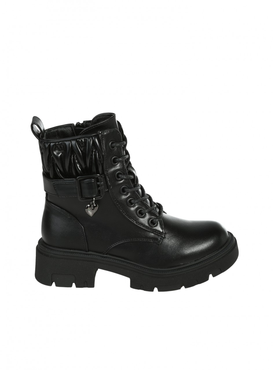 Детски боти в черно 19R-25544 black