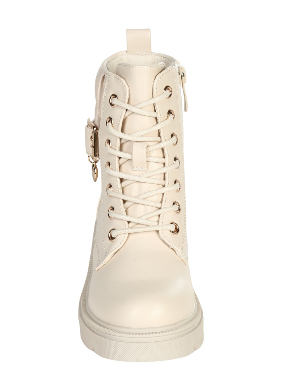 Детски боти в бежово 19R-25544 beige