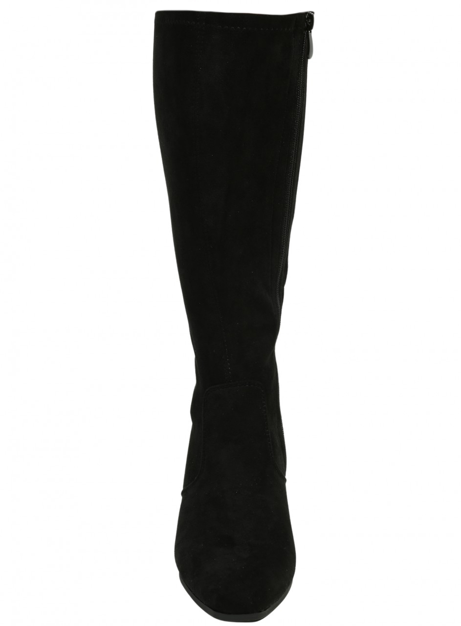Елегантни дамски ботуши в черно 1R-25563 black
