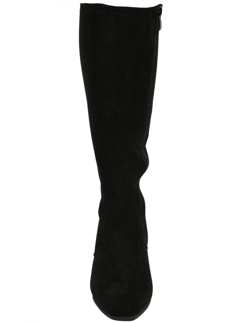 Елегантни дамски ботуши в черно 1R-25563 black