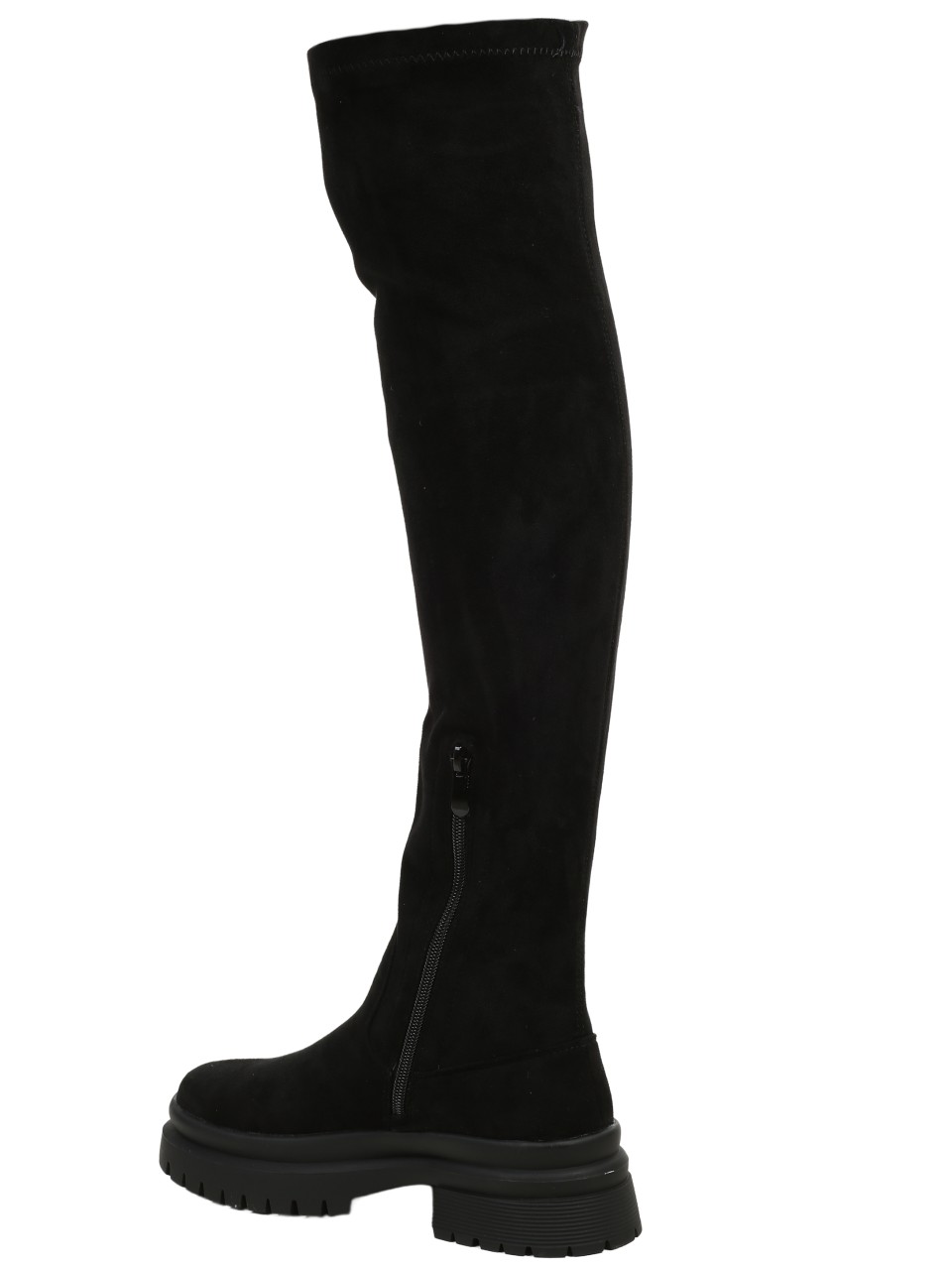 Ежедневни дамски ботуши в черно 1R-25553 black (24561)