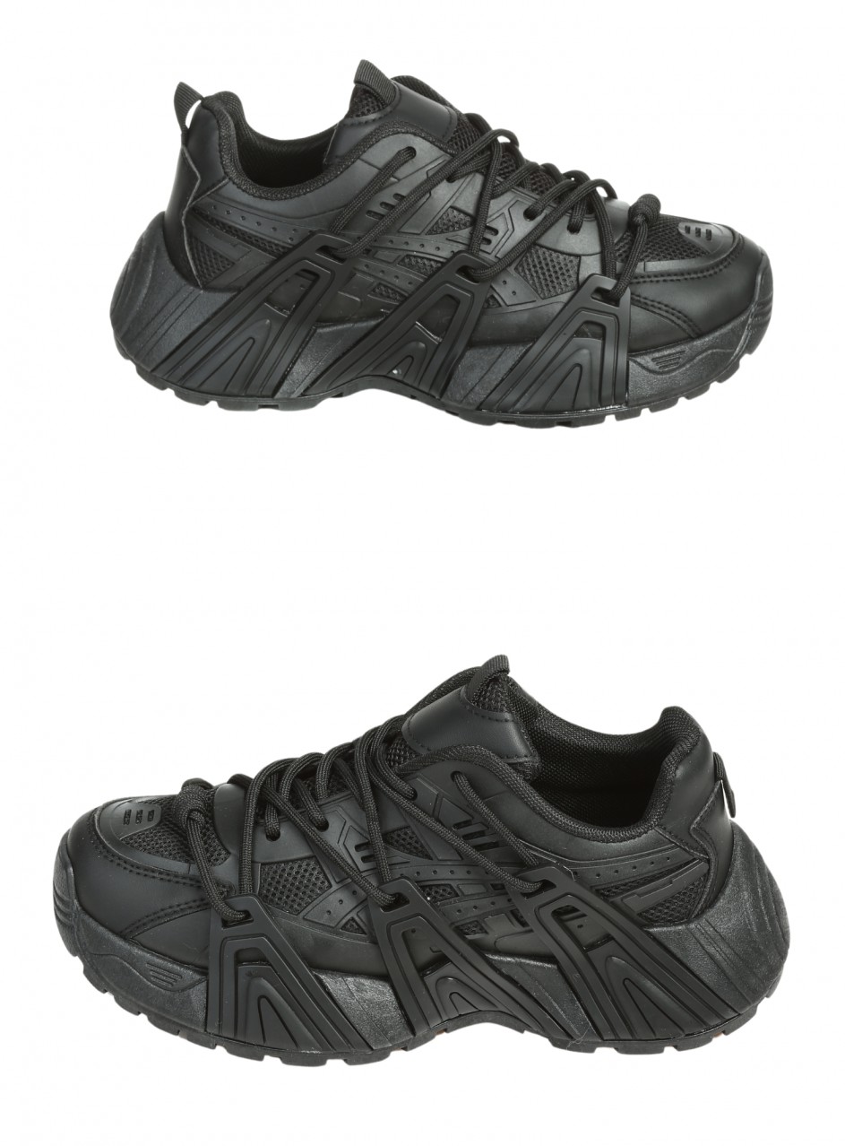 Ежедневни дамски обувки в черно 3U-25595 black