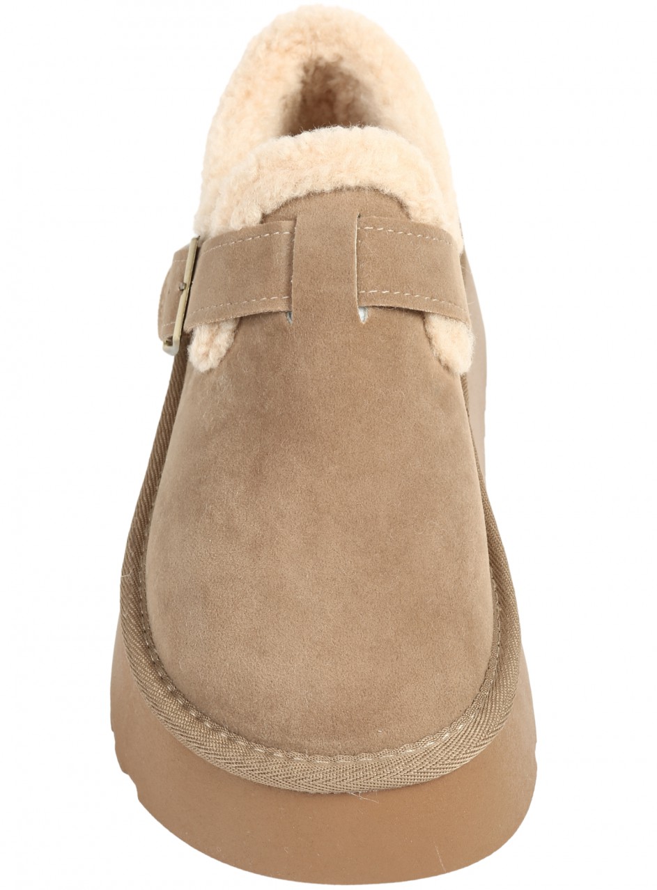 Ежедневни дамски обувки в бежово 3U-25597 beige