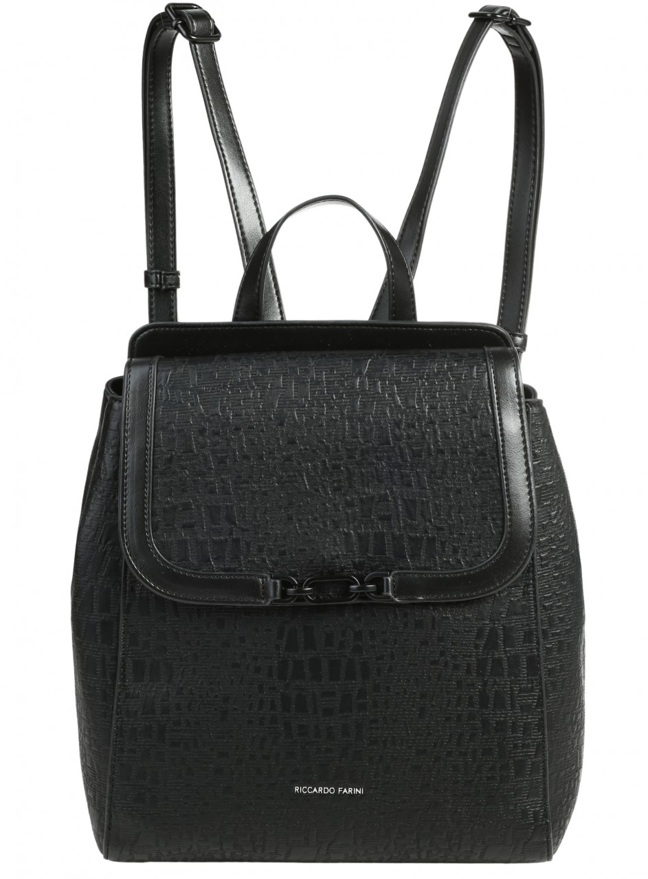 Ежедневна дамска раница в черно 9V-25606 black