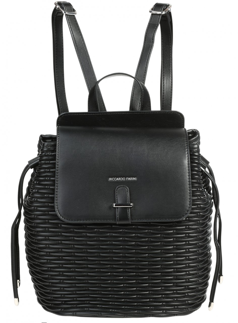 Ежедневна дамска раница в черно 9V-25607 black