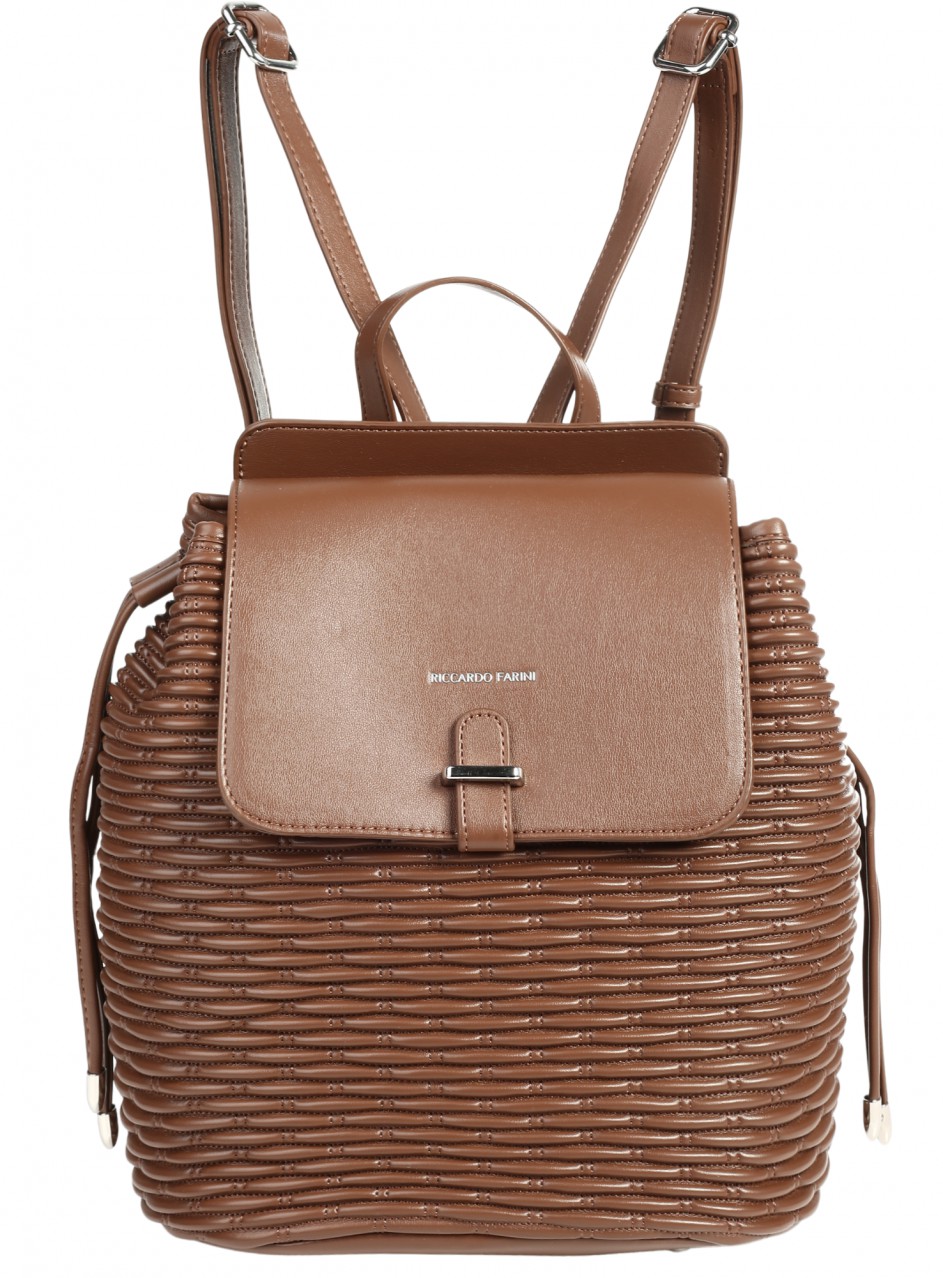 Ежедневна дамска раница в кафяв цвят 9V-25607 brown
