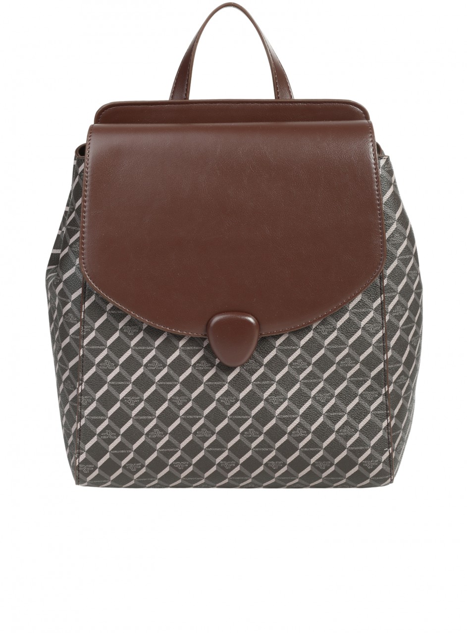Ежедневна дамска раница в кафяв цвят 9V-25608 brown
