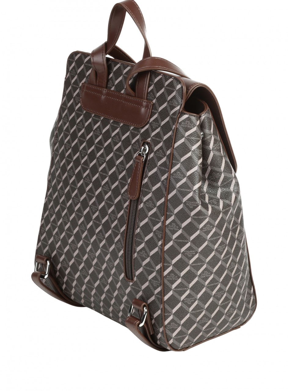 Ежедневна дамска раница в кафяв цвят 9V-25608 brown