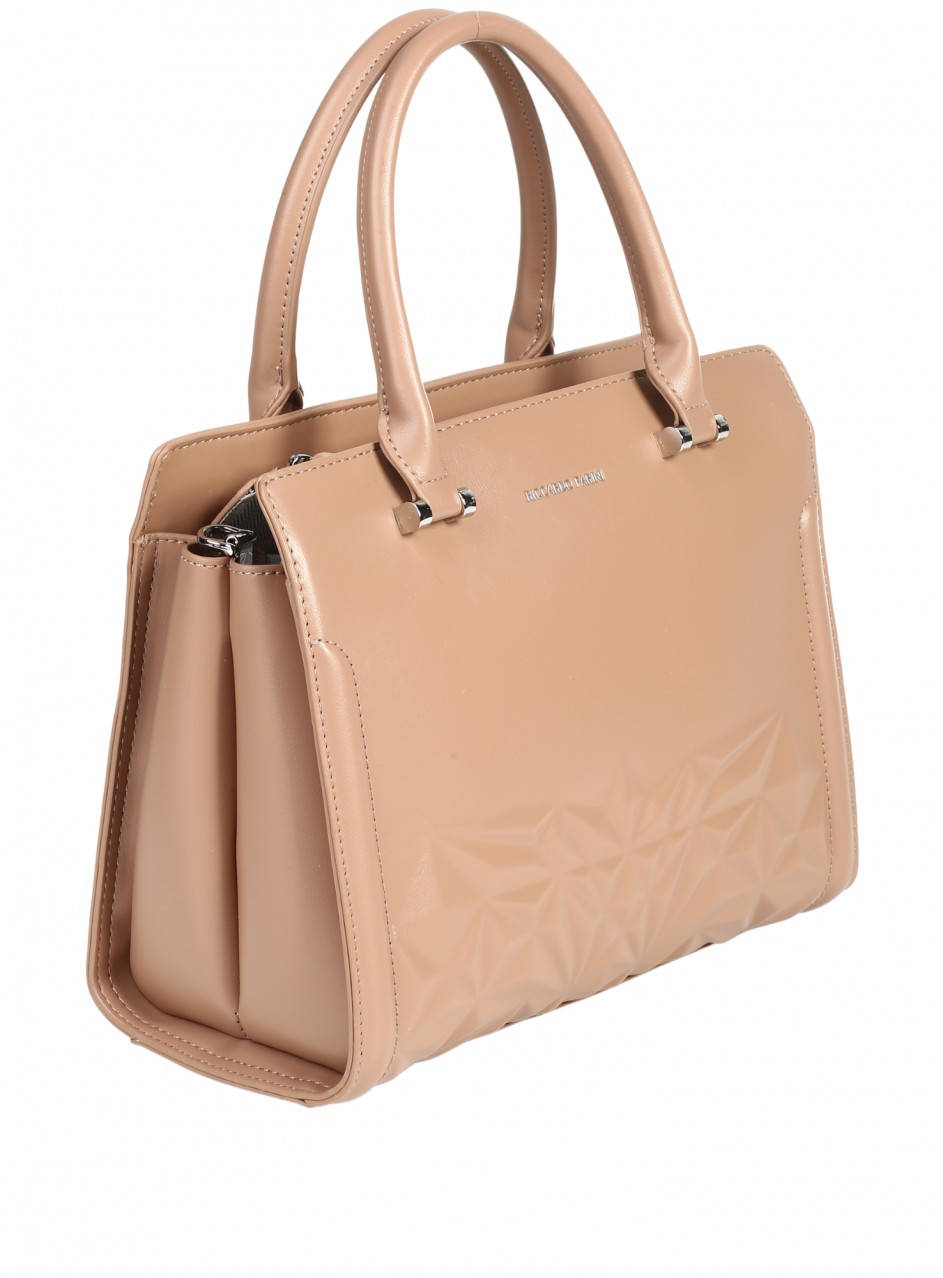Ежедневна дамска чанта в бежово 9V-25610 beige