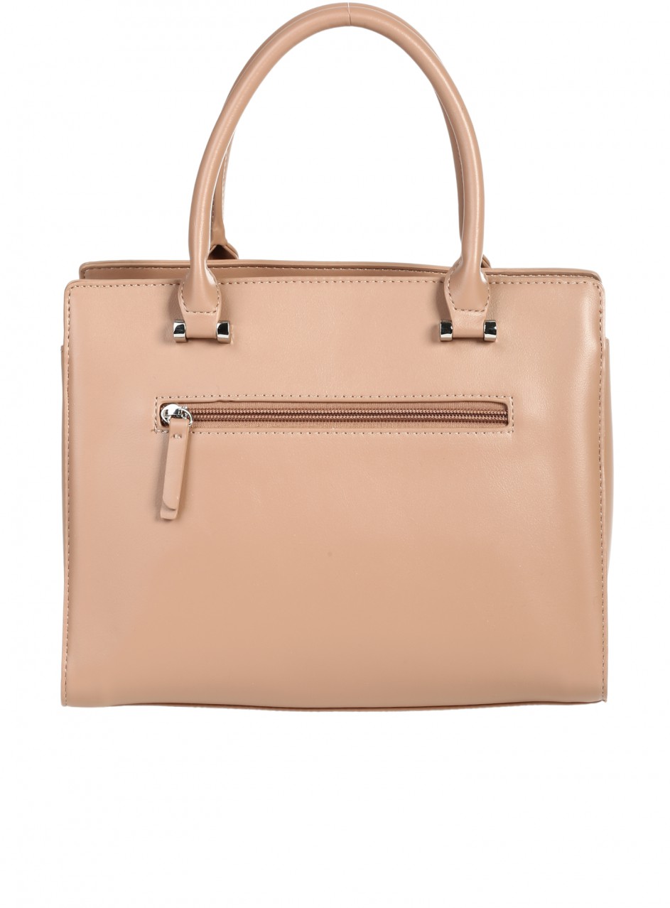 Ежедневна дамска чанта в бежово 9V-25610 beige
