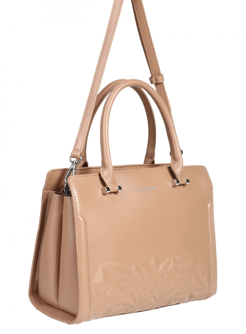 Ежедневна дамска чанта в бежово 9V-25610 beige