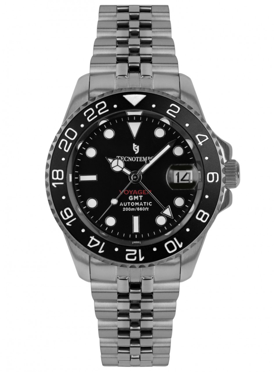 Tecnotempo Automatic GMT Voyager 20ATM WR - Лимитирана серия - Юбилейна каишка TT.200VY.NJ