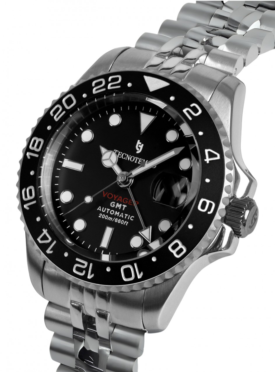 Tecnotempo Automatic GMT Voyager 20ATM WR - Лимитирана серия - Юбилейна каишка TT.200VY.NJ