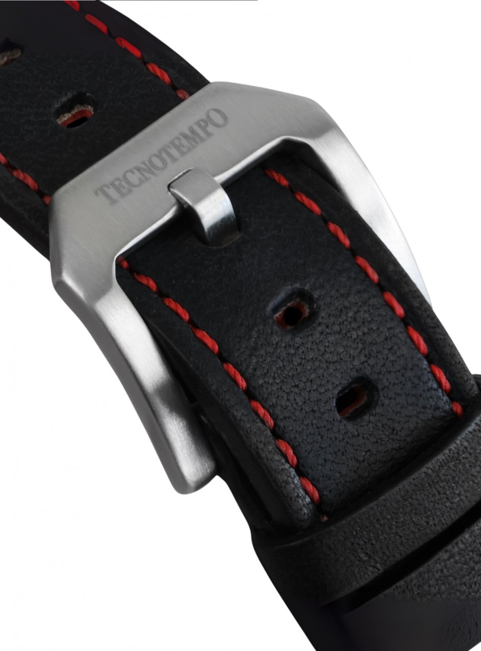 Tecnotempo - STRYKER - Chronograph 100M - Limited Edition  TT.100ST.LW (Leather / White)