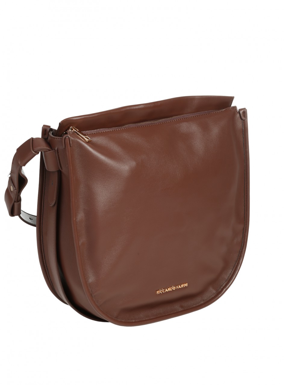 Ежедневна дамска чанта в кафяво 9V-25640 brown